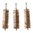 🔫 Keep your 20 gauge shotgun in top condition with BROWNELLS Bronze Chamber Brushes! Universal fit, 8-32 thread. Pack of 3. Buy now & ensure a clean shot! 🎯