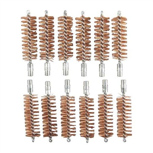 Effortlessly clean your shotgun chambers with Brownells Bronze Chamber Brushes, designed for 12 gauge, featuring a 5/16
