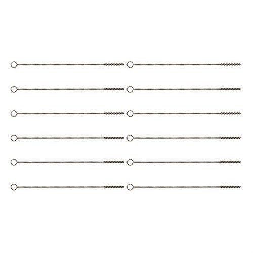 Brownells Shotgun Port Brushes feature extra-stiff stainless steel bristles, perfectly sized to clean barrel ports, removing wad residue and carbon fouling.