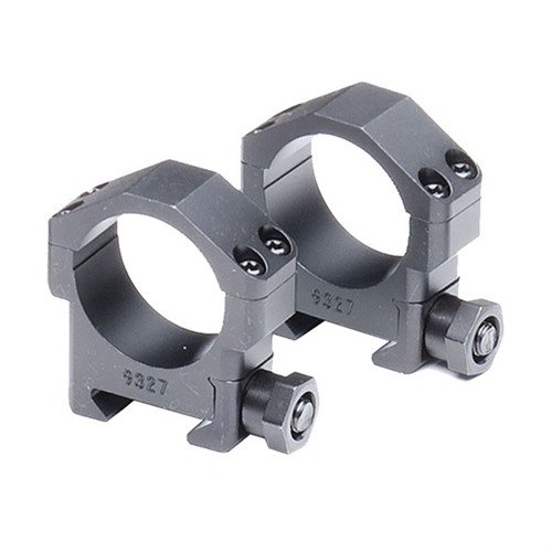 Experience unmatched strength with Badger Ordnance 30mm Medium Aluminum Scope Rings, designed to securely hold heavy scopes on hard-recoiling guns.