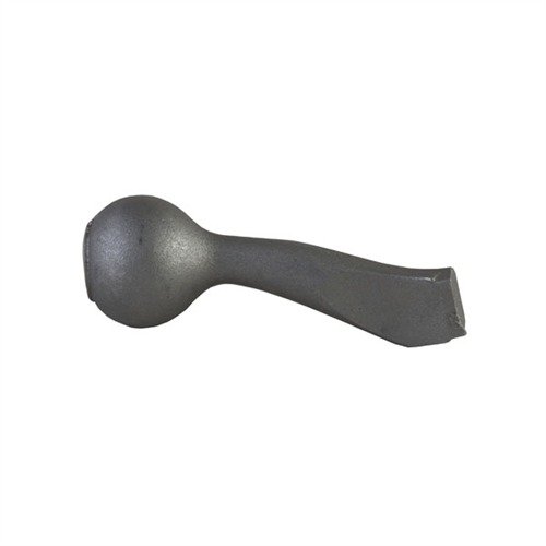 The Lenard Brownell Bolt Knob features an attractive design, proper end shape, and weldable/bluable steel, making it ideal for professional bolt alterations.