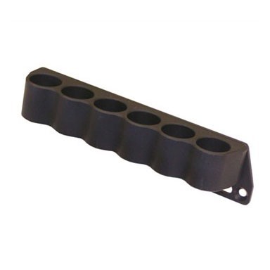 The Mesa Tactical SM 6-Round Shotshell Holder securely mounts to your Remington shotgun, providing quick access to extra shotshells for fast tactical reloads.