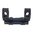AMERICAN DEFENSE MANUFACTURING 30MM 0 MOA SCOPE MOUNT, BLACK