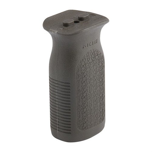 The Magpul MOE MVG Vertical Grip offers lightweight, ergonomic design for optimal weapon control, featuring aggressive texturing for a secure grip in all conditions.