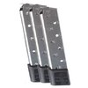 Get three premium Chip McCormick 1911 .45 ACP magazines with stainless steel construction and a double magazine pouch for easy carry and access.