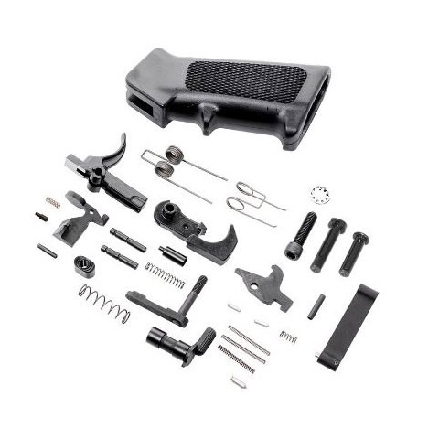 The CMMG AR-15 Lower Parts Kit includes all essential components for a complete build, featuring high-quality parts for reliable performance and easy assembly.