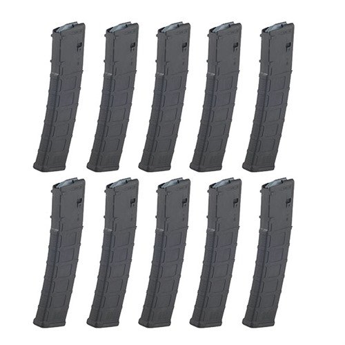 The MAGPUL PMAG GEN M3 offers unmatched reliability, compatibility with various platforms, and features like an anti-tilt follower and tool-less disassembly.