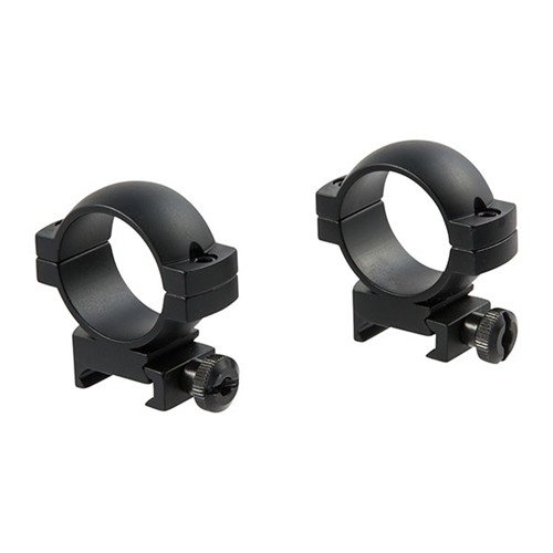 Vortex Optics Hunter Scope Rings are crafted from aircraft-grade 6061-T6 aluminum, providing secure mounting on Picatinny or Weaver rails for reliable hunting performance.