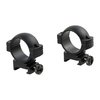 Vortex Optics Hunter Scope Rings are crafted from aircraft-grade 6061-T6 aluminum, providing secure mounting on Picatinny or Weaver rails for reliable hunting performance.