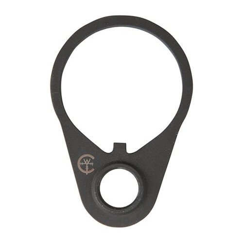 The Impact Weapons Components AR-15/M4 QD End Plate features durable 1018 billet steel construction, limited rotation for ambidextrous use, and a rust-resistant melonite finish.