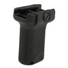 Enhance weapon control with the BCMGUNFIGHTER Short Vertical Grip; its polymer build, reversible clamps, and natural wrist angle ensure comfort and functionality.