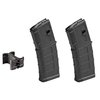 MAGPUL PMAG GEN M3 MAGAZINE(2) + MAGLINK 5.56 30RD FOR AR15 BLK