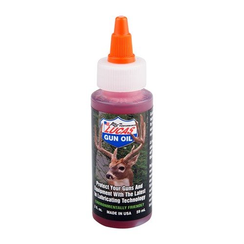 Lucas Hunting Gun Oil offers an odorless, all-weather lubricant that protects against rust, aids in cleaning, and is perfect for long-term storage of firearms.