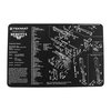 Protect your Beretta 92 with this heavy-duty TEK MAT, featuring a soft polyester top, non-slip neoprene backing, and an exploded parts diagram for easy maintenance.