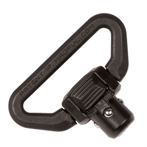 The Magpul QDM offers a low-profile design for one-handed use, superior corrosion resistance, and 2-point engagement for secure sling management.