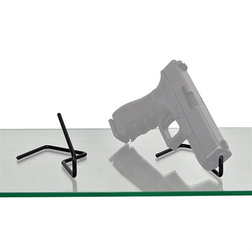 Kikstands enhance your gun display with easy retrieval, maximize shelf space, support various firearms, and promote cleanliness—perfect for any gun shop.