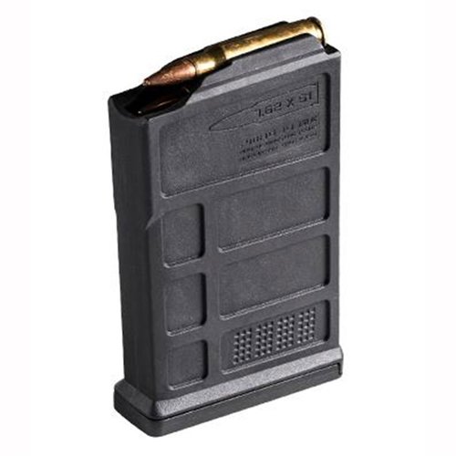 The PMAG 5 & 10 7.62 AC magazines offer durable polymer construction, enhanced reliability, and compatibility with AICS bottom metal for .308 Winchester cartridges.