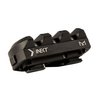 The KDG Kinect™ M-LOK rail offers a revolutionary QD mounting system for easy, secure accessory attachment, compatible with any MLOK rail, in a sleek black anodized finish.