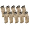 LANCER SYSTEMS AR-15 L5AWM TRANSLUCENT FDE MAGAZINE 30-RD