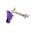APEX TACTICAL SPECIALTIES INC ACT ENHNCMNT TRIGGER W/GEN 3 TRIGGER BAR FOR GLOCK-PURPLE