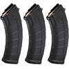 The Magpul PMAG AK/AKM GEN M3 offers rugged durability, smooth round stack movement, and a low-friction follower, ensuring reliable performance for your AK.