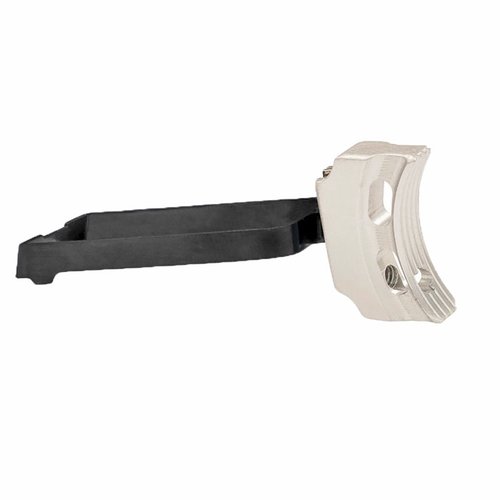 Experience precision with the Fusion Firearms 2011 Ultra Match Grade Ridge Trigger, featuring an Aircraft Grade Aluminum Trigger Pad and adjustable bow for superior performance.