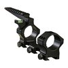 The Hawkins Precision Heavy Tactical One Piece Scope Mount offers robust construction, triple cross bolt design, built-in bubble level, and removable picatinny rail.