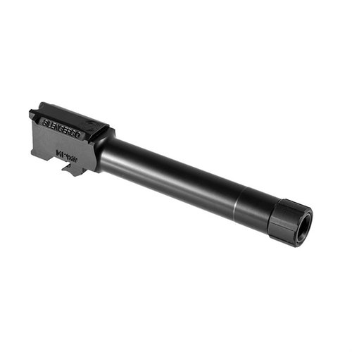 Transform your S&W M&P into a suppressor-ready pistol with Silencerco's 9mm threaded barrel, featuring high-grade stainless steel and easy drop-in fit.
