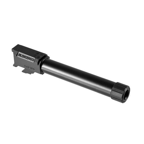 Upgrade your SIG P226 with SilencerCo's threaded barrel for suppressed fire; features ½