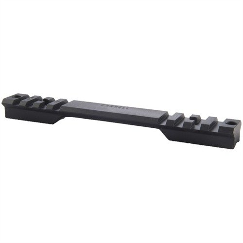 Experience unmatched precision with Farrell Industries' Remington 700 Short Action 0 MOA Base, featuring CNC machined steel, a stable fit, and compatibility with Picatinny/Weaver rings.