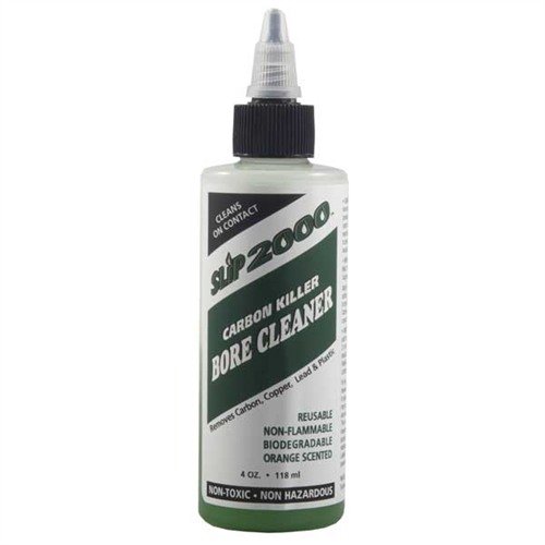 Carbon Killer by SLIP 2000 offers non-toxic, biodegradable cleaning for firearms, effectively removing carbon fouling with a pleasant citrus scent.