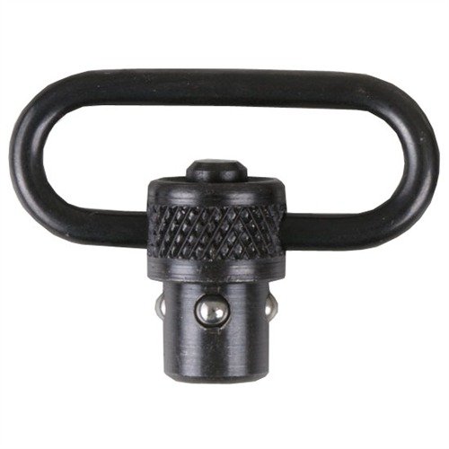 The Midwest Industries AR-15 Quick Detach Swivel offers strong, reliable attachment with smooth 360° rotation, a knurled grip, and options for standard or heavy-duty use.