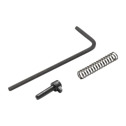 Enhance your 1911's performance with the Nighthawk Custom Magazine Release Lock & Spring, offering quicker engagement and extra leverage for rapid mag changes.