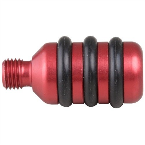 TCS O-Ring Cleaning Jags feature solid aluminum construction and rubber O-rings for efficient cleaning without harming rifling, compatible with various cleaning materials.