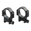 The TSR-W Scope Rings feature precision machining for maximum contact, secure scope retention against recoil, and a four-screw cap for easy reticle alignment.