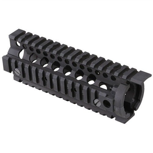 The Daniel Defense Omega Rail is a lightweight, easy-to-install free float rail, offering maximum accessory options without weapon modification.