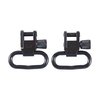 GROVTEC US 1" Sling Swivels offer a dependable all-steel construction with a quick release system, available in pairs and finished with Mil-Spec phosphate for durability.