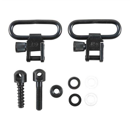 RIFLE SLING SWIVEL SETS 11/4" Kit inc swivels w/mach screw frt stud,wd