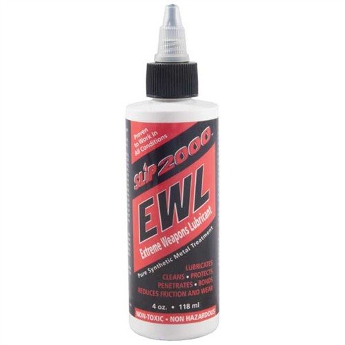 EWL Extreme Weapons Lube delivers superior cleaning, protects against rust and corrosion, and prevents heat build-up, all without harsh chemicals in a 4 oz bottle.