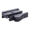 AMERICAN DEFENSE MANUFACTURING AIMPOINT MICRO T1/T2 LOW MOUNT STANDARD LEVER BLACK