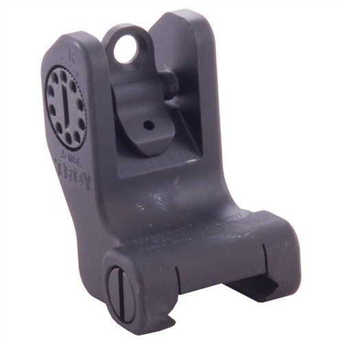 The TROY INDUSTRIES AR-15 Tactical Battle Rear Sight offers reliable, always-deployed backup with easy windage adjustments and a compact design for enhanced accuracy.