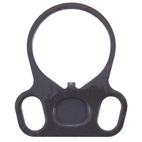 Enhance your AR-15/M16 with the Double Star Ambidextrous Sling Adapter Plate, crafted from durable 1018 steel for versatile sling attachment on collapsible stocks.
