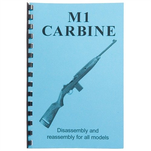The M1 Carbine Assembly and Disassembly Guide features 16 pages of detailed instructions, 37 photographs, and an exploded view parts schematic for easy understanding.