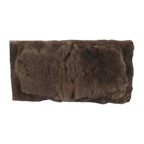 The BROWNELLS Sheepskin Cleaning Cloth, made from 100% Canadian sheepskin, effortlessly reaches tight spots, ensuring your firearms are protected from rust and fingerprints.