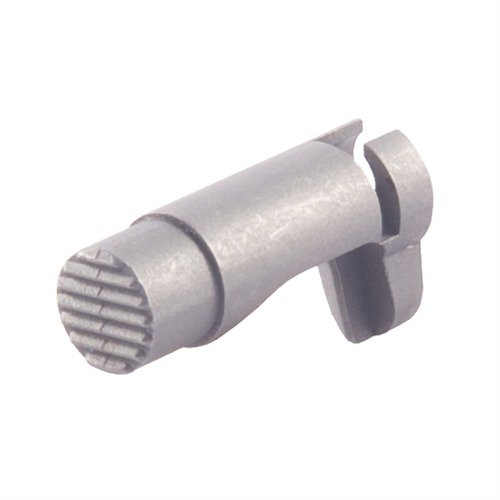 The 1911 EXTREME SERVICE MAGAZINE CATCH offers secure retention and quick release, featuring a serrated button for non-slip grip, crafted from rugged steel.