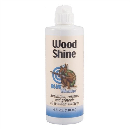 WOOD SHINE restores and beautifies wood surfaces, penetrating deep to eliminate scratches, return moisture, and protect against UV damage, all without a slippery residue.
