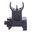 MIDWEST INDUSTRIES 1.6" FLIP-UP FRONT SIGHT ALUMINUM BLACK