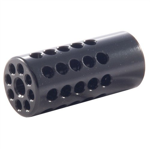 Enhance your Ruger 10/22® with the Tactical Solutions Compensator, featuring a large expansion chamber and 48 vent holes for reduced recoil and improved accuracy.