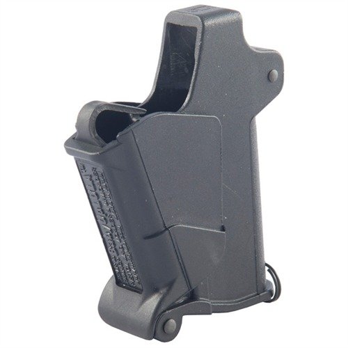 The Baby UpLula Magazine Loader quickly fills single-stack pistol magazines, protects fingers, and reduces wear, making loading fast and easy.