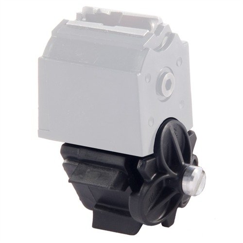 The ALANGATOR 10/22® TriMag Magazine Coupler securely holds three magazines for quick 30-round reloads, offering a compact, economical solution for shooters.